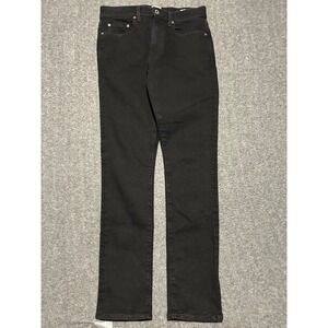 Flint and tinder slim fit jeans mens black fit 31X32  casual made in usa cotton